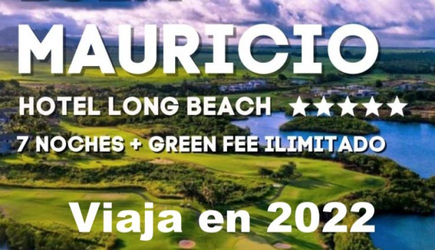 promocion isla mauricio hotel con golf
