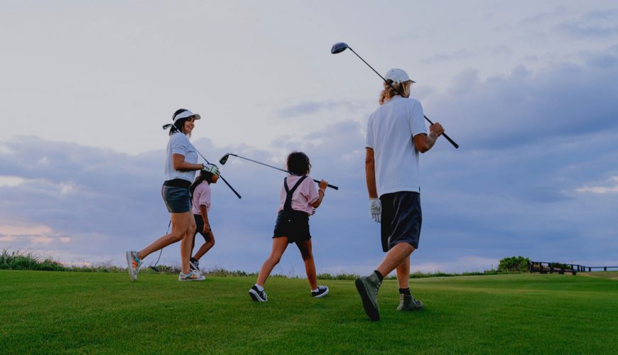 beneficios golf en niños
