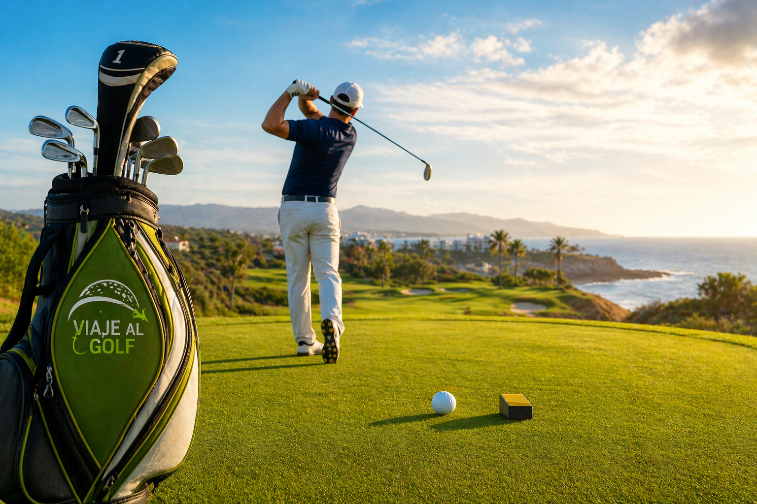 Si estas pensando en hacer una escapadas, unas vacaciones o viaje para jugar al golf, Visita viajealgolf.com ahora